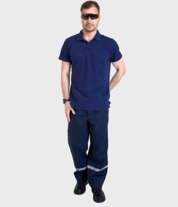 Рубашка ПОЛО (короткий рукав), темно-синяя Нижний Новгород