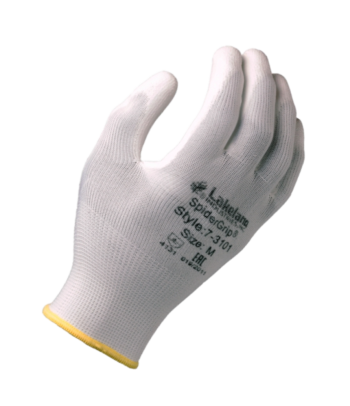 Перчатки SpiderGrip 7-3104 с полиуретановым покрытием  белые Москва
