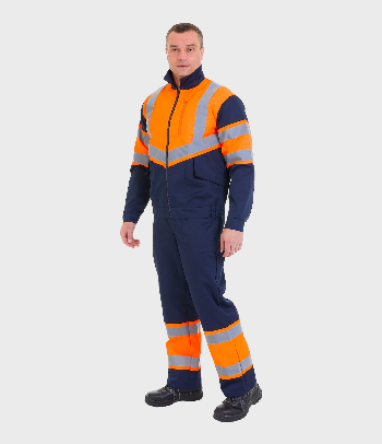 Костюм мужской сигнальный ФОТОН® (куртка с брюками) Сургут