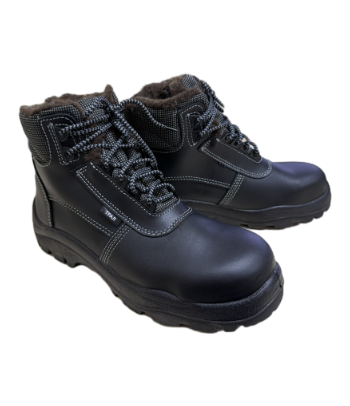 Ботинки кожаные ТРАЛ® с композитным подноском (200Дж) и неметаллической антипрокольной стелькой, утепленные шерстяным мехом Тольятти